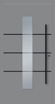 Alu-Haustüre Modell 5