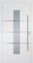 Alu-Haustüre Modell 5