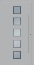 Alu-Haustüre Modell 6